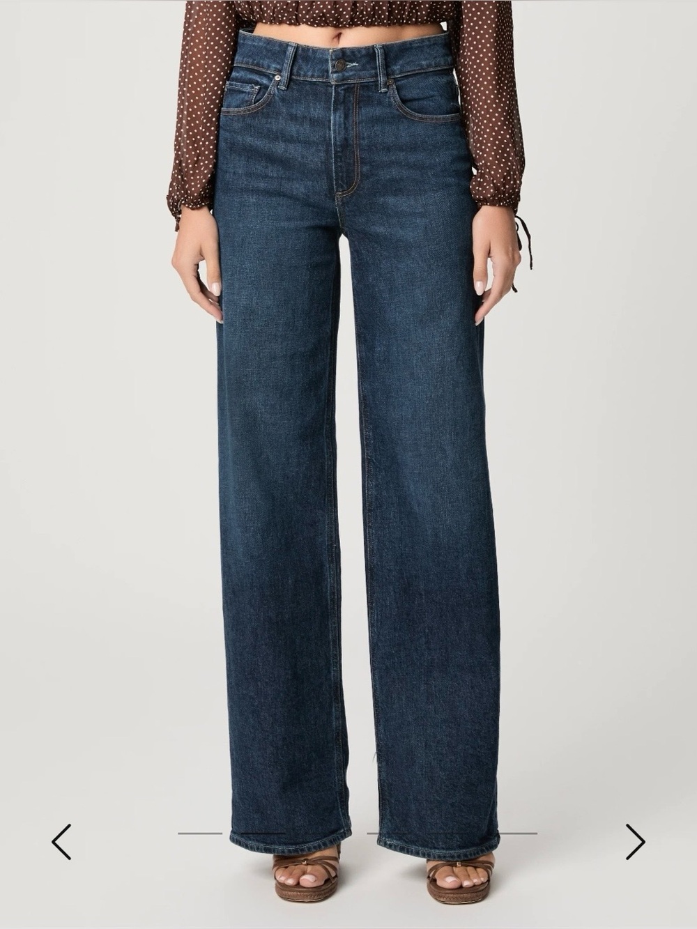 Paige Sasha Wide Leg Jean